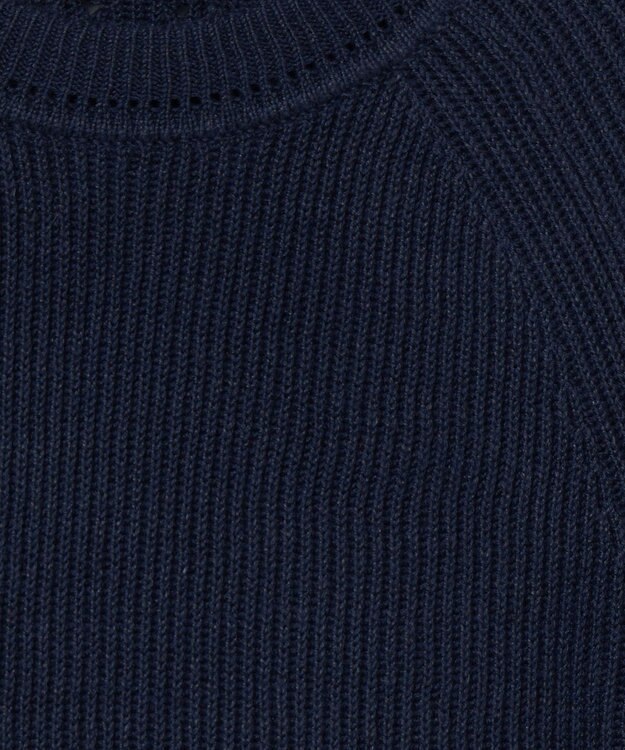 JOSEPH 【洗える】リネンブレンド　ショートスリーブニット Navy