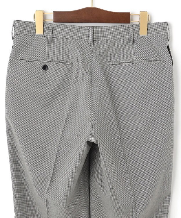 J.PRESS MEN 【J.PRESS MOVING】REDA ACTIVEマイクロハウンドトゥース スラックス ブラック系8