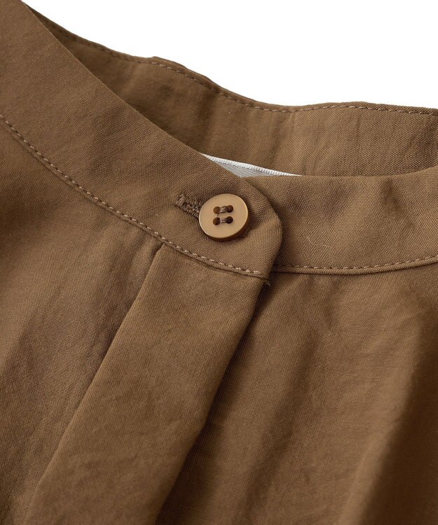 Green Parks ウエストタックシャツチュニック Camel
