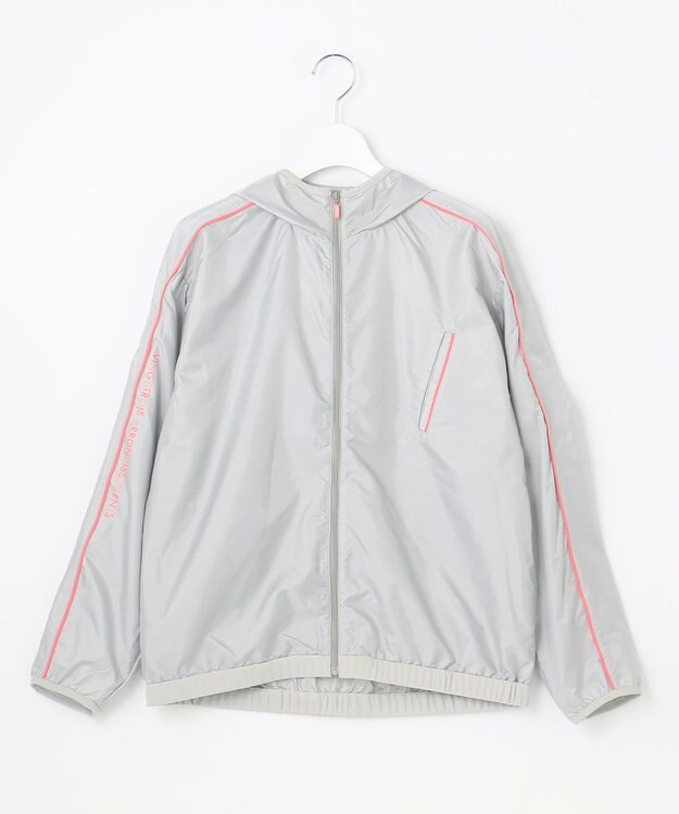 23区GOLF 【WOMEN】【撥水】ブライトタフタ ブルゾン ライトグレー系