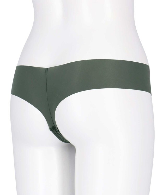 AMPHI Ｔバックショーツ 【BRAGENIC ブラジェニック】 BMI245・BMI745とペア 吸汗速乾 フリーカッティング(後ろ裾) ソング ショーツ PMI545 アンフィ／ワコール カラシ