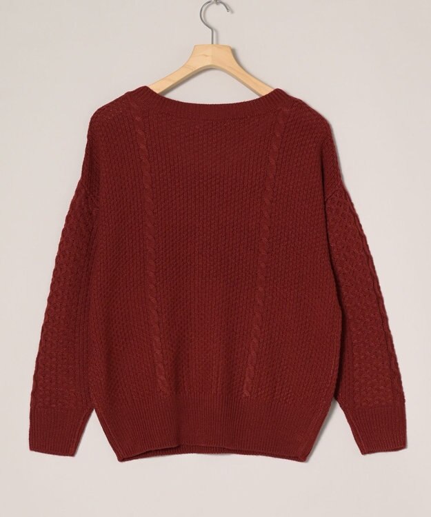 ONWARD Reuse Park 【any FAM】ニット秋冬 レッド