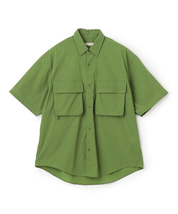 UNFILO MENS Light Move ポケットシャツ [24年春夏商品] ライトグリーン