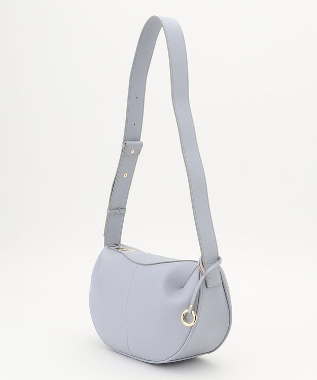 組曲 【人気につき再入荷！】ハーフムーンショルダー バッグ スカイブルー系