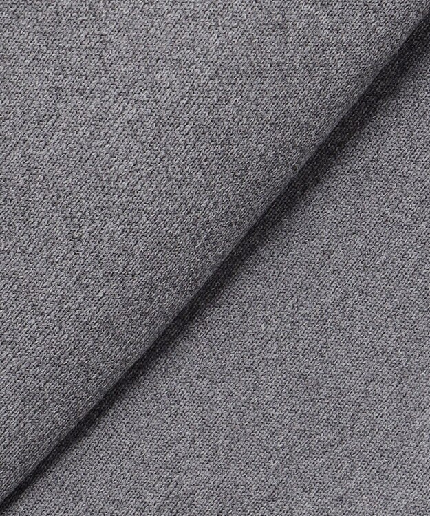 23区GOLF 【23Fondation/MEN】ハイブリッド ニットアウター ライトグレー系