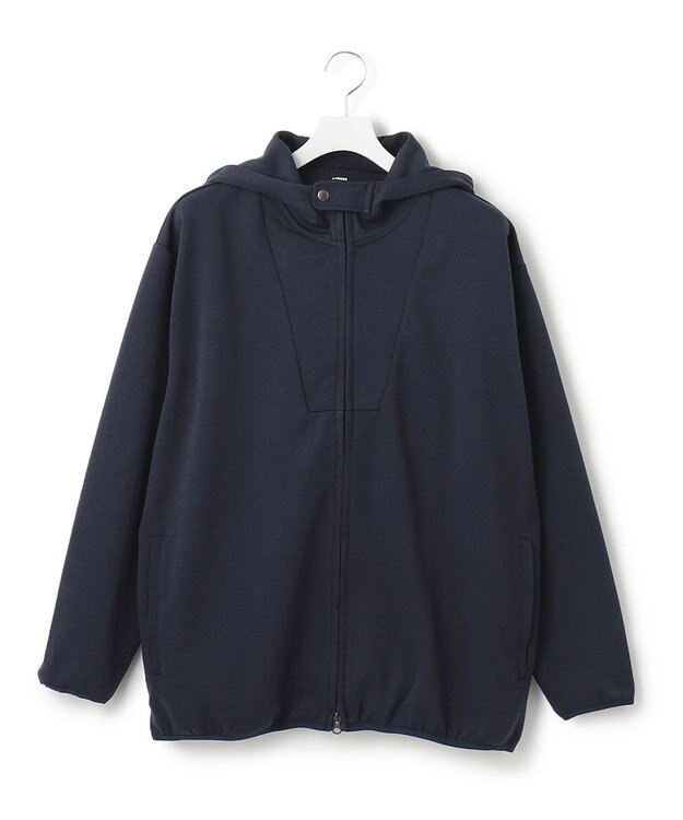 J.PRESS YORK STREET 【UNISEX】ジップパーカー ネイビー系