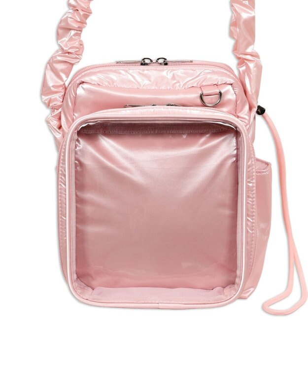 WEGO 【痛バ＆推し活グッズ】きらふわパフィ痛ショルダー ライトピンク