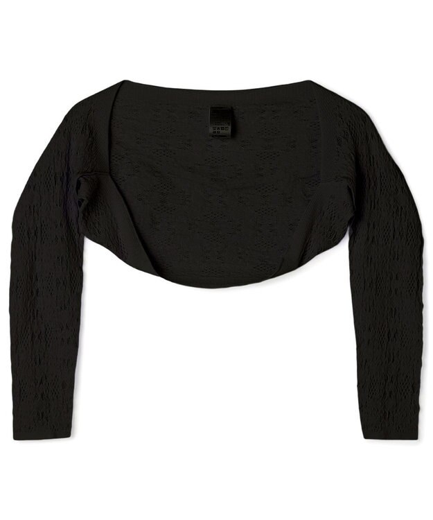 Chacott ノーソーイング７分袖アームカバー ブラック