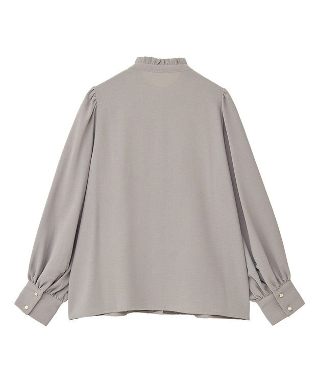 Green Parks ・ＥＬＥＮＣＡＲＥ　ＤＵＥ　ピンタックブラウス Gray Beige