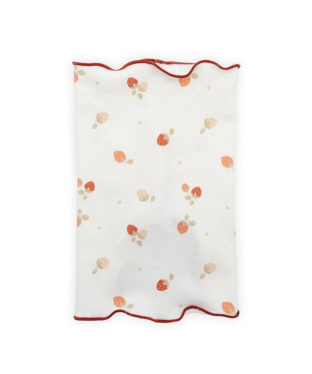 PET PARADISE ペットパラダイス ペティヒート 天竺 腹巻 《いちご柄》 中型犬 ホワイト