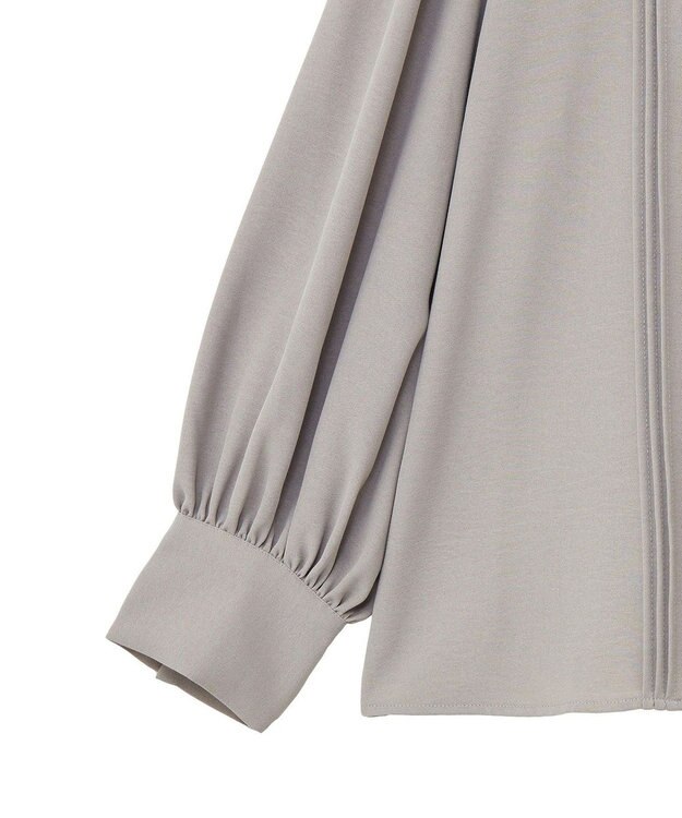 Green Parks ・ＥＬＥＮＣＡＲＥ　ＤＵＥ　ピンタックブラウス Gray Beige