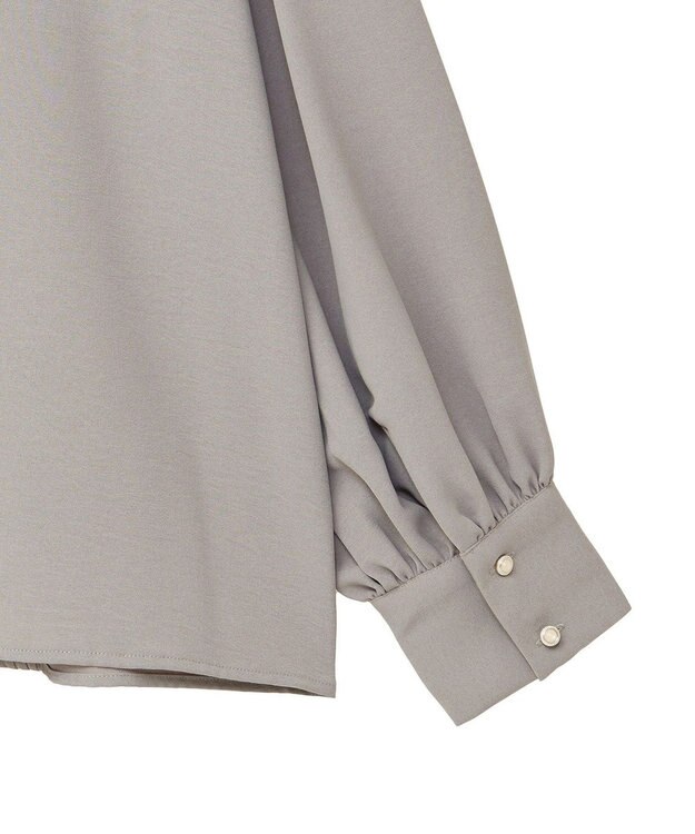 Green Parks ・ＥＬＥＮＣＡＲＥ　ＤＵＥ　ピンタックブラウス Gray Beige