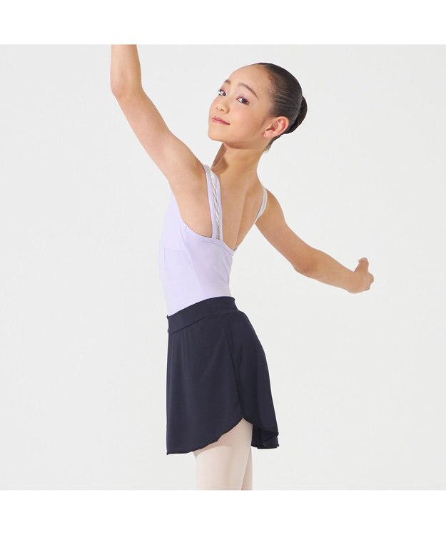 Chacott ノースリーブレオタード ラベンダー