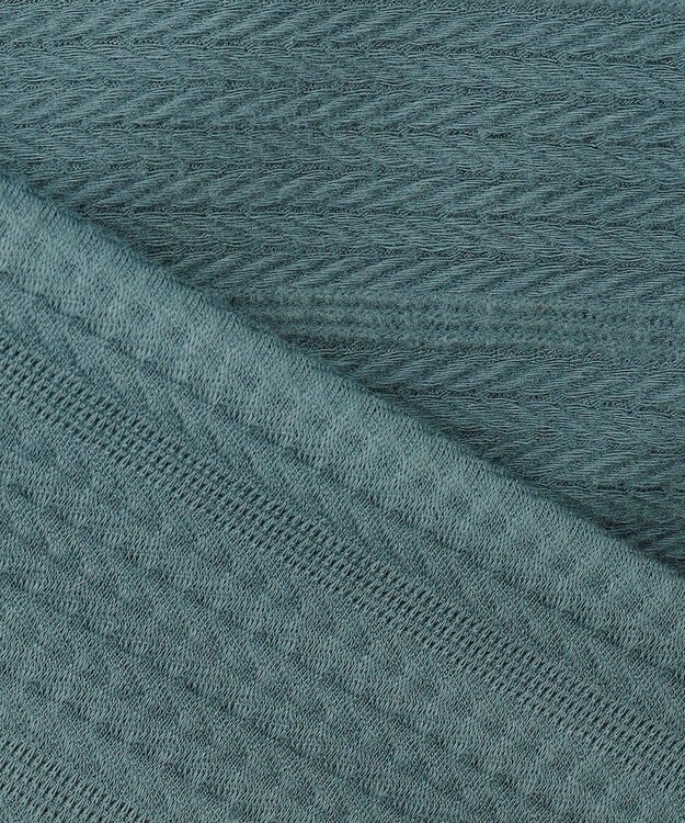 JOSEPH HOMME ブラッシュジャガード　クルーネック長袖Tシャツ スモーキーグリーン系