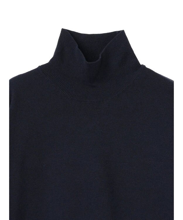 Green Parks もちやわ　モックネックプルオーバー Navy