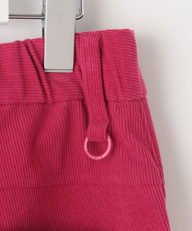 23区GOLF 【WOMEN】【ストレッチ】コーデュロイ カラーパンツ オールドローズ系