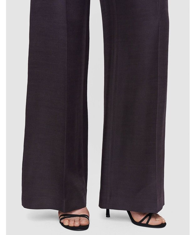 JOSEPH イブニングシルク　ワイドトラウザーズ Aurora