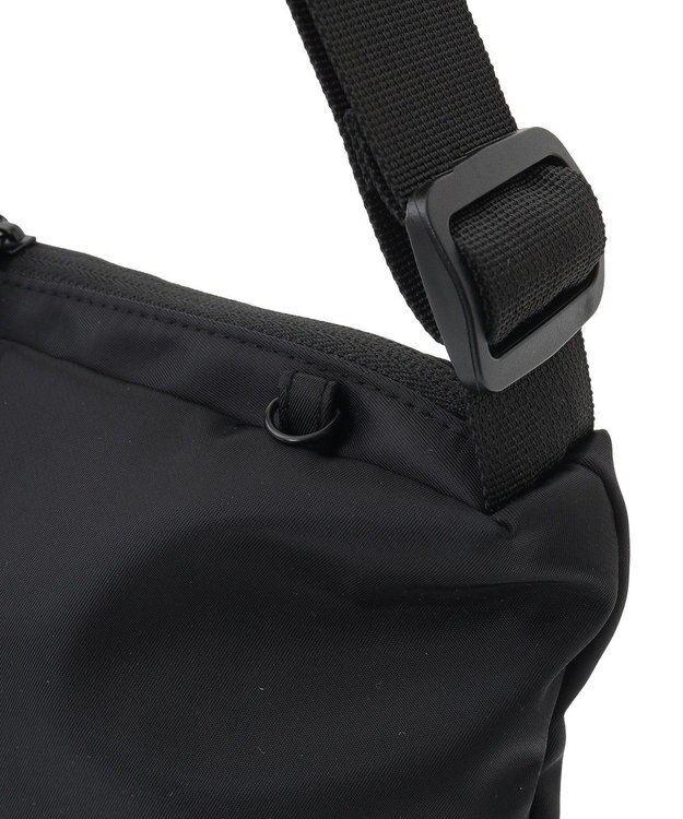 CRAFT STANDARD BOUTIQUE 撥水ロゴプリントショルダー Black