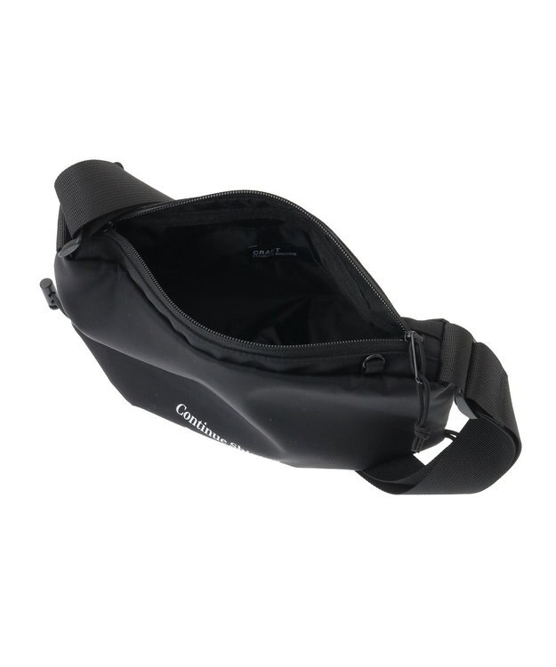 CRAFT STANDARD BOUTIQUE 撥水ロゴプリントショルダー Black