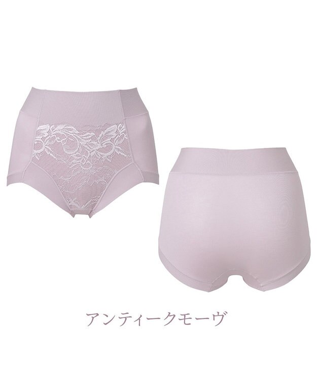 BRADELIS New York 【BRADELIS NewYork peace】　細く見える快適ショーツ23 アンティークモーヴ