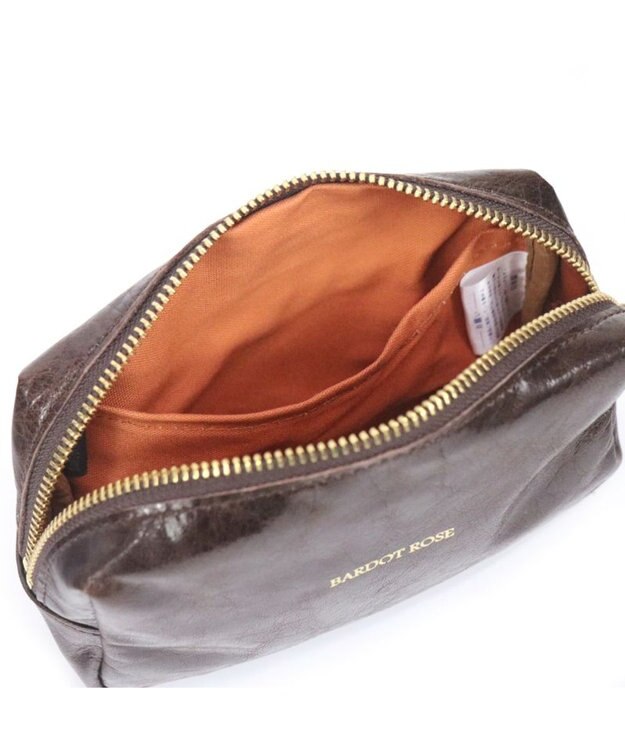 Regalo Felice 【しっかり大容量 / スマホも入る / 日本製】ポーチ / REGALO BR(ブラウン)