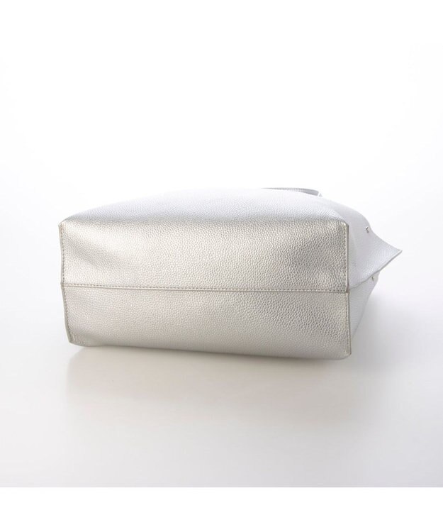 UNBILLION カシュカシュ cachecache / A4セパレートパーテーショントート シルバー