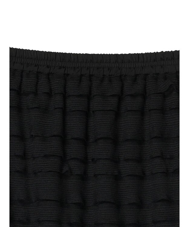 Green Parks ・ＥＬＥＮＣＡＲＥ　ＤＵＥ　ティアードフリルナロースカート Black