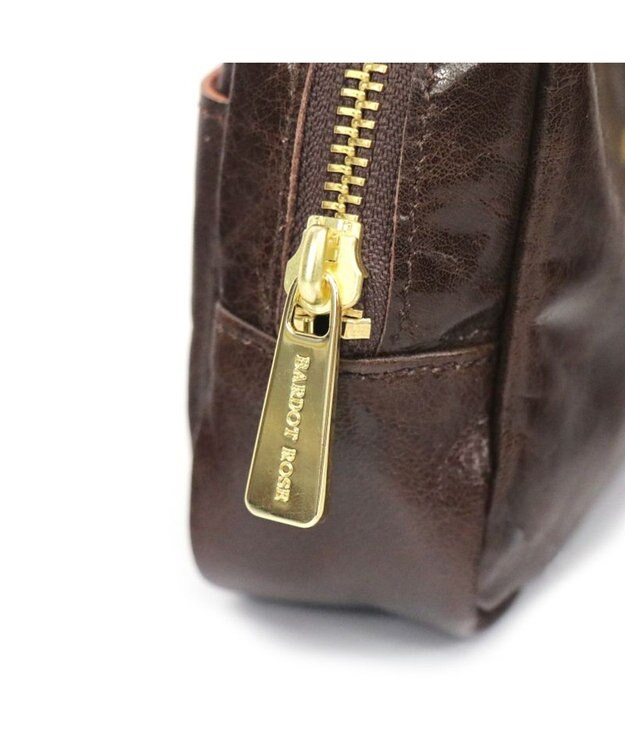 Regalo Felice 【しっかり大容量 / スマホも入る / 日本製】ポーチ / REGALO BR(ブラウン)