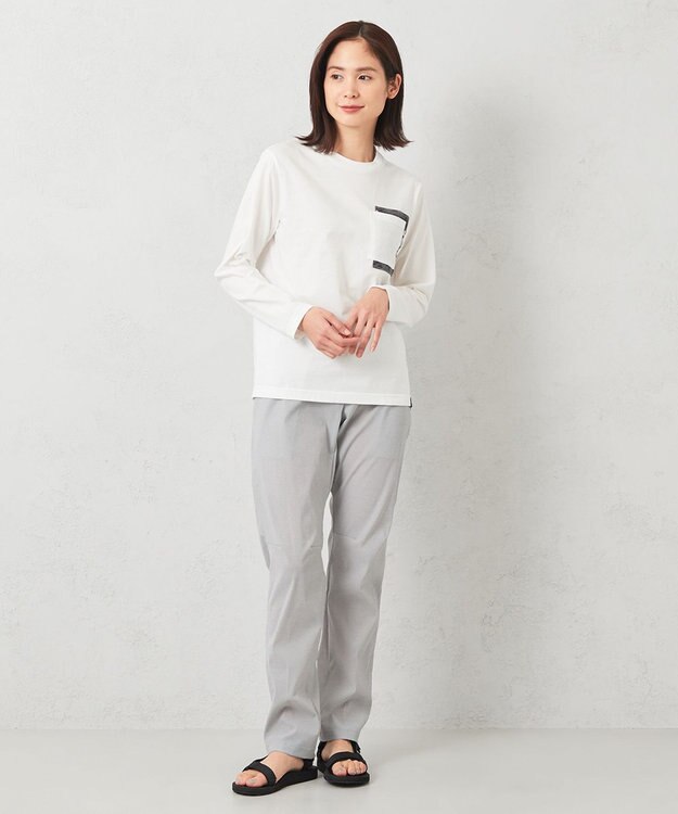 JOSEPH ABBOUD MOUNTAIN 【UNISEX】7ポケット ハイパワーストレッチ クライミングパンツ ライトグレー系