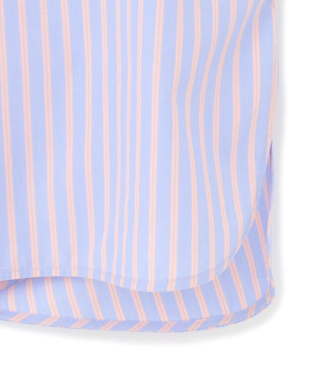 J.PRESS YORK STREET 【WOMEN】コットンタイプライター ドレープシャツ サックスブルー系2