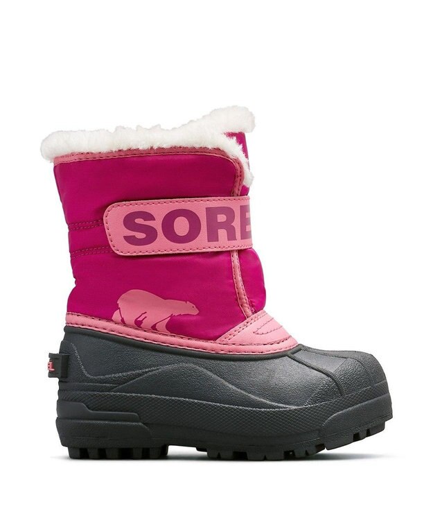 SOREL SOREL/ 【KIDS】チルドレンズ スノーコマンダー ブーツ /ソレル Tropic Pink、 Deep Blush