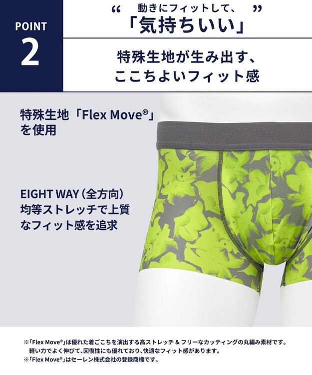 WACOAL MEN WACOAL MEN 【気持ちいいパンツ】 ボクサーパンツ ローライズ 動きにフィット フロントの安定性・快適性 フリーなカッティング(裾部分) 前閉じ ショート丈 下着 メンズ WT3529 /ワコールメン グリーン