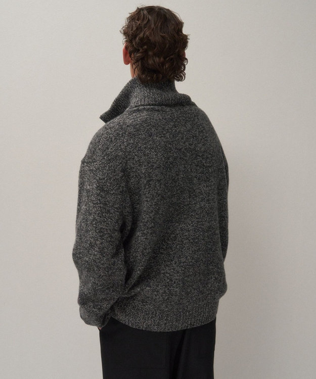 LAMBS WOOL | ハーフジップセーター - UNISEX / ATON