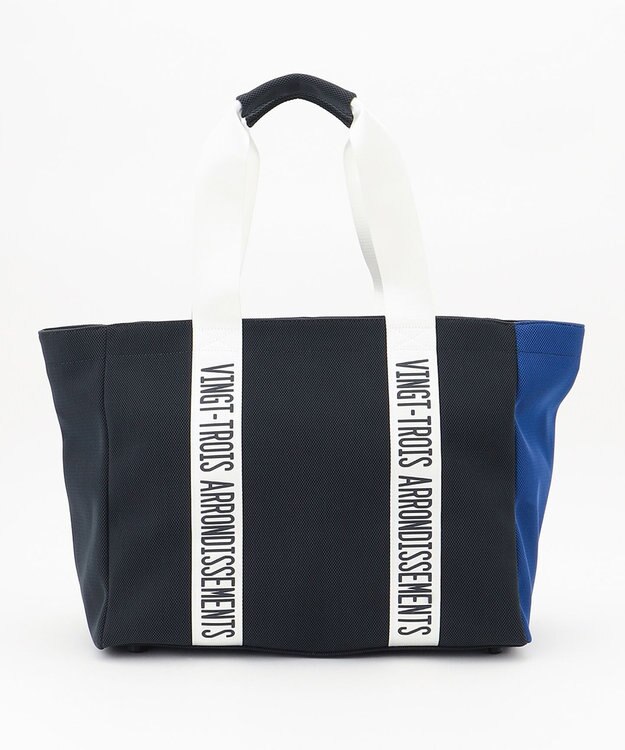 23区GOLF 【UNISEX】ネオプレーン トートバッグ ネイビー系