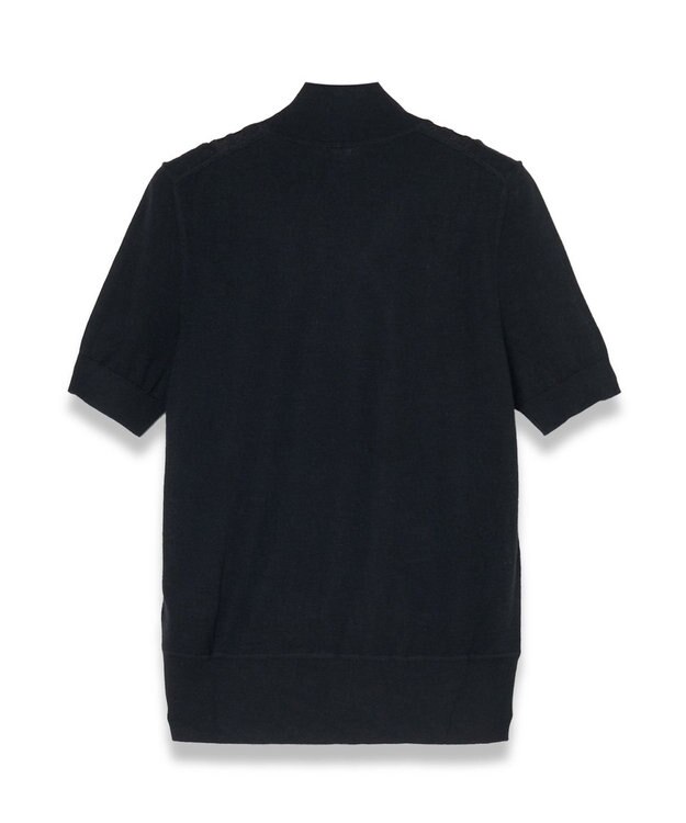 JOSEPH レース&ニット　ショートスリーブニット Black