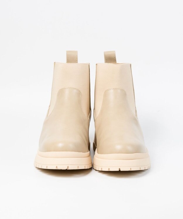 BONTRE 【MIONOTIS/ミオノティス】アンクル丈サイドゴアブーツ/749B ベージュ