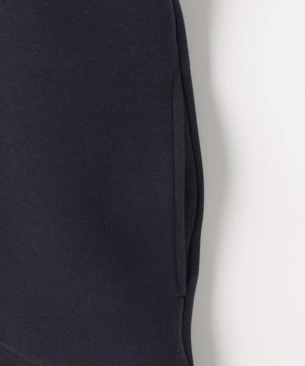 J.PRESS LADIES L ダンボールジャージー ブルゾン ネイビー系