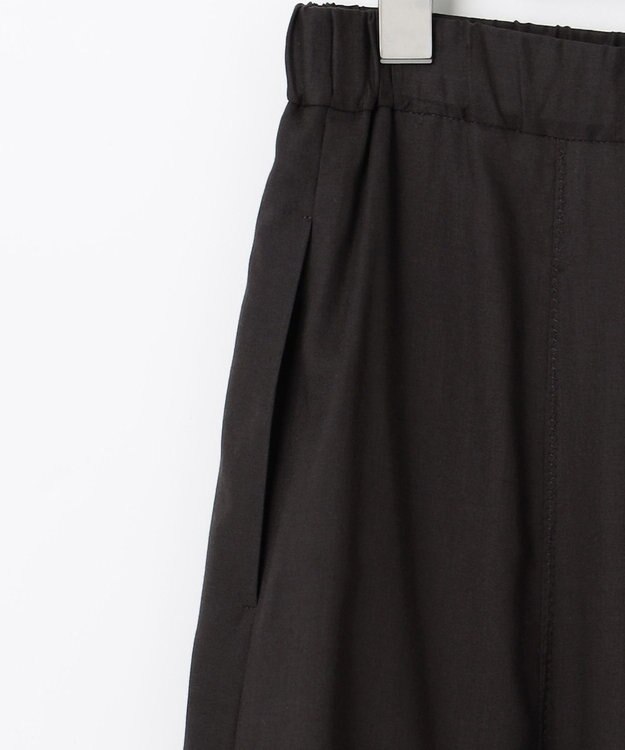 23区 【SLOW/一部店舗限定】テンセルコットンジョーゼット フレア スカート グレー系