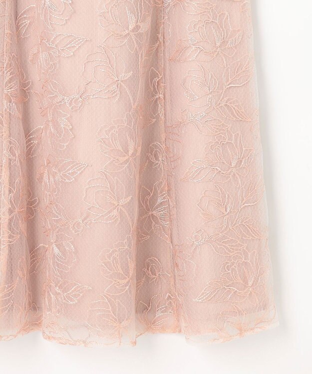 Feroux フレアレース スカート ピンク系