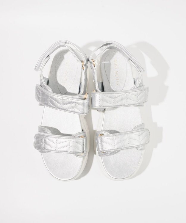 BONTRE 【MIONOTIS/ミオノティス】キルティングスポーツサンダル/50612 シルバー