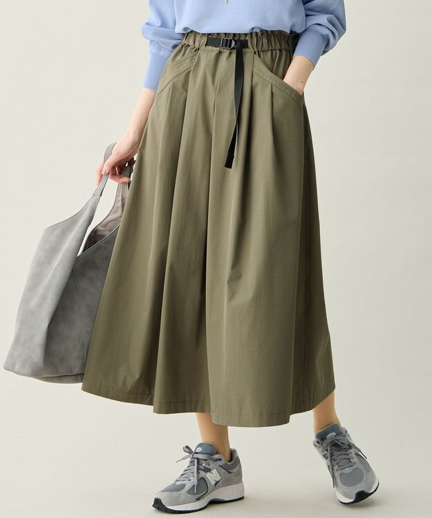 ANY タックスカート カーキ