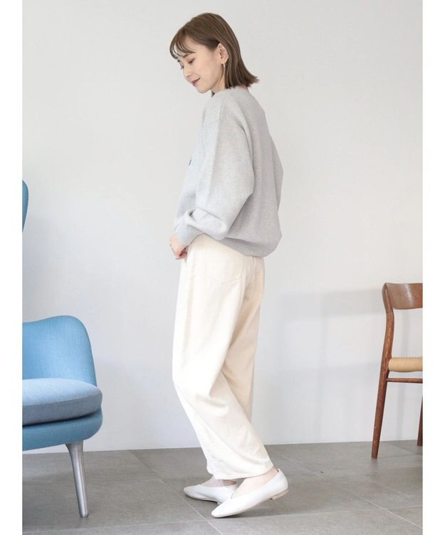 AMERICAN HOLIC コーデュロイコクーンパンツ Ivory