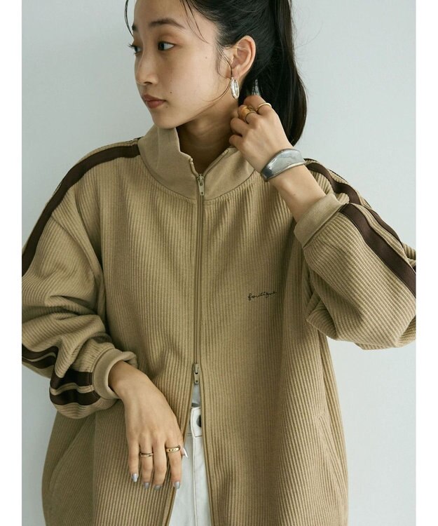 CRAFT STANDARD BOUTIQUE 【ユニセックス】トラックジャケット Beige