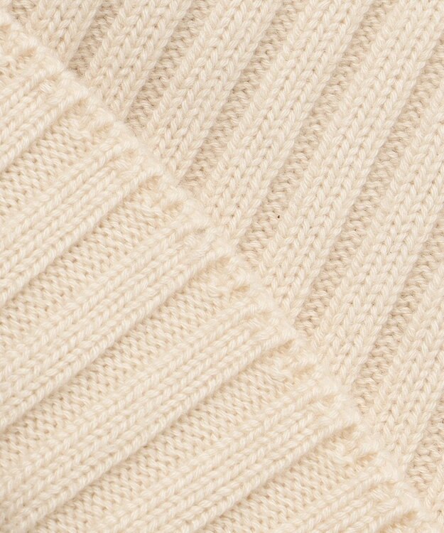 uncrave 【洗える】メリノウール ショートカーディガン（uncrave WHITE） エクリュ