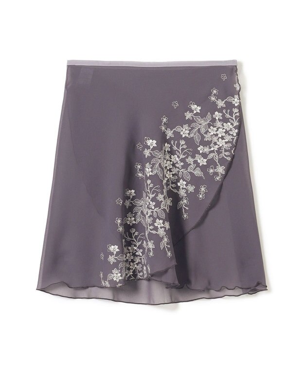 Chacott ◎【Nela ライン】巻きスカート チャコ-ルグレー