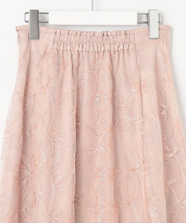 Feroux フレアレース スカート ピンク系