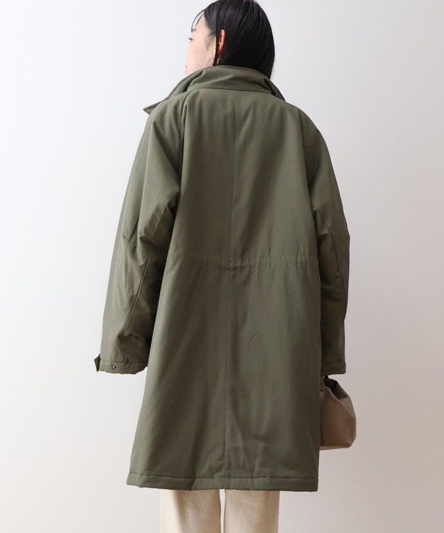 AMERICAN HOLIC 軽ポカ撥水加工オーバーサイズコート Khaki