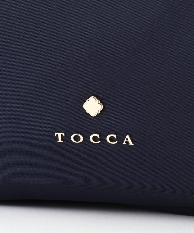 TOCCA 【A4サイズ対応・撥水】SIDE FRILL BACKPACK バックパック ネイビー系