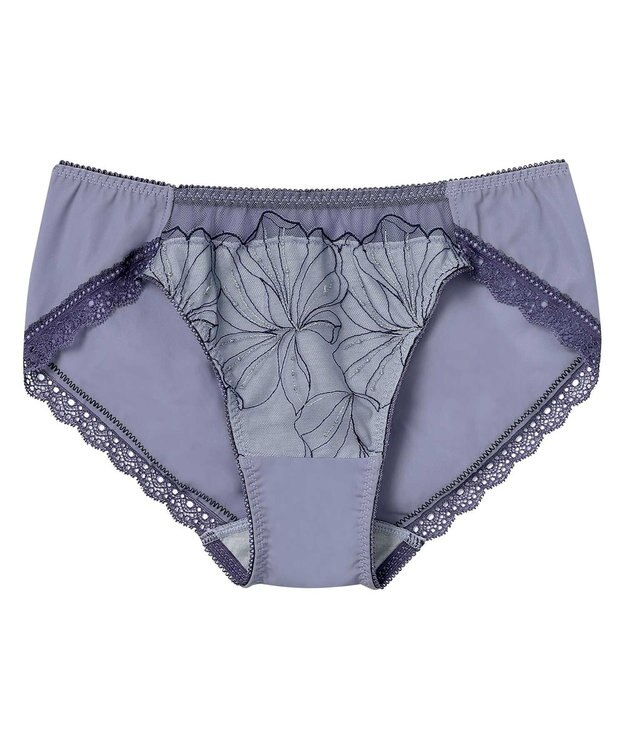 AMPHI ショーツ 【BRAGENIC ブラジェニック 脇高細見えタイプ】 BMI353とペア 吸汗速乾(後ろ身頃) アウターにひびきにくい(裾) PMI153 アンフィ／ワコール ブルー