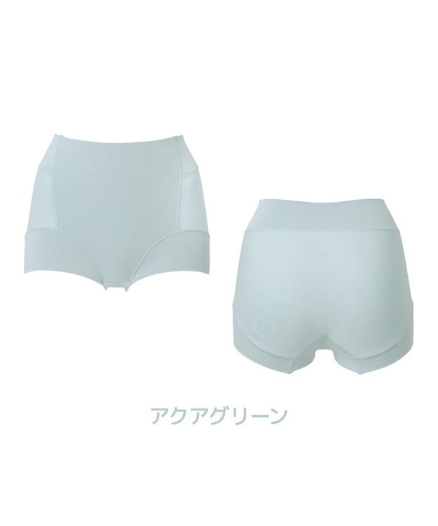 BRADELIS New York 【モアナモリーズ】　森みなのオーガニックコットン混エアリーショーツ26 アクアグリーン